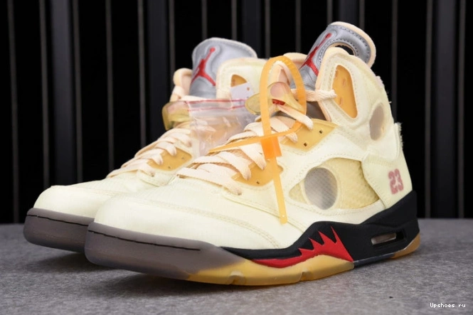 Retro Jordan DH8565-100 5 AIR O-W Sail 0419